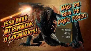 COM ESSA BUILD VOC&Ecirc; VAI ESPANCAR O GOGMAZIOS! BUILD DE ESPAD&Atilde;O COM DANO ABSURDO.Monster hunter wilds
