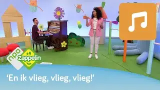 HET VLIEGERLIED | Kinderliedjes zingen met Fenna | NPO Zappelin