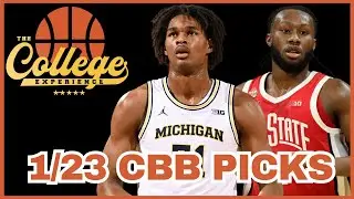 College Basketball Picks For January 23rd | The College Experience: Basketball