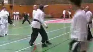 JuJitsu Butokukai - Surace 10th dan - Demonstration to Paris