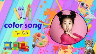 Песенка цвета | Детские стишки и песенки | Песни для малышей &mdash; KIDS HUB LEARNING