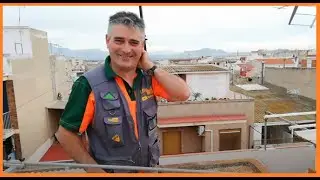 TERRAZA CON GOTERAS, PINTURA DE CAUCHO