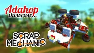 Scrap Mechanic Elite - Flying Caravan Transformer!