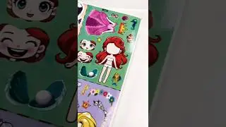Sticker&rsquo;s Ariel 👑 #asmr #sticker #youtubeshorts #shorts #princess #fyp #funny