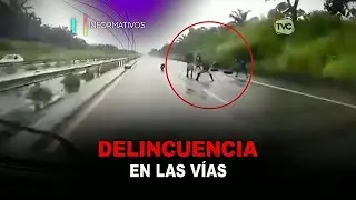 Los Ríos: bus de transporte público fue asaltado por delincuentes con armas de fuego