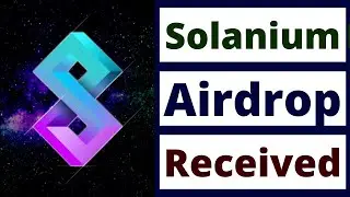 Solanium Airdrop Received !!! Check Your Wallet To See How Many Slim Tokens You Got !!!