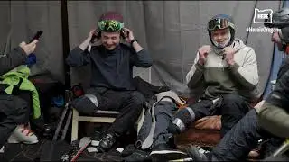 Ukrainian veteran amputees learn adaptive skiing in Oregon