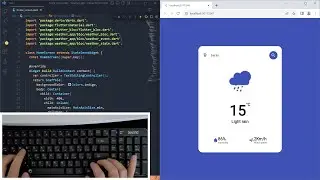 ASMR Programming - Weather App - No Talking