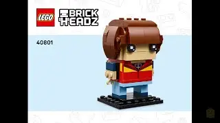 LEGO BrickHeadz 40801 &ndash; Complete Mike, Dustin, Lucas and Will Figures Instructions! (Booklet 04/04)
