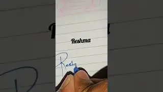 Signature Name (Reshma) #short  #signature