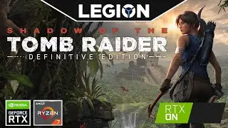 Lenovo LEGION 5 / RTX 3060 / Ryzen 7 5800H / Shadow of The Tomb Raider Max Settings RTX ON