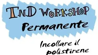 Incollare il polistirene.