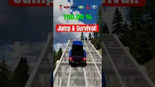 4x4 Jump & Survival Test! 🚙 BeamNG.drive