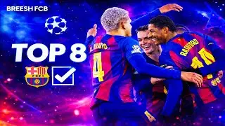 | LE BAR&Ccedil;A ACCROCHE LE TOP 8 ET MADRID & LE PSG GLISSENT EN BARRAGES. |