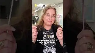 Are you ready for #3Dnippletattoos??? Trust an expert and see 🧚&zwj;♀️ #thenipplefairy&reg;️