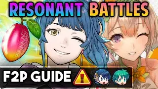 Reginn & Peony, the BEST DUO! Resonant Battles F2P No SI Guide (Week 81) Fire Emblem Heroes [FEH]