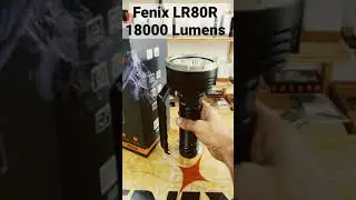 Fenix LR80R LED Searchlight in India. #Searchlight #Rescue #military #wilderness #tigerreserve