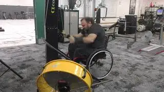 Barry Ridout - SkiErg, Handbike and VitaGlide Intervals