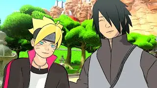 Sasuke Adopts Boruto! (naruto vrchat)