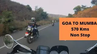 Goa to Mumbai Bike Ride - 570 Kms - Non Stop - Amboli Ghat Road - Rider Mania 2019 #ridermania2019