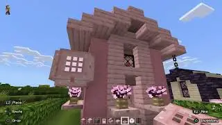The cutest little cherry blossom house!