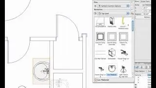 Symbol Insertion Options in Vectorworks