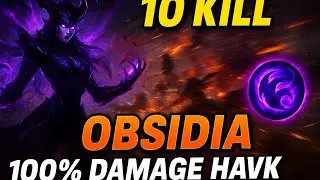 100% Damage Hack Build | Top Global Obsidia