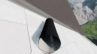 Iron pipe rolling crash #beamngdrive
