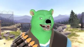 Team Fortress 2: Heavy is Gummy Bear (sketch)