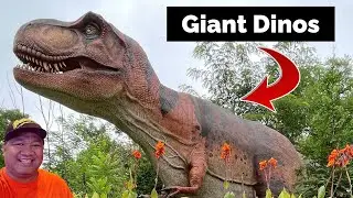 Realistic DINOSAURS at Saint Louis Zoo | Emerson Dinoroarus