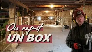 Construction d’un BOX pour MA JUMENT