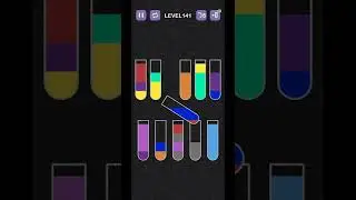 Water sort puzzle   Level 141
