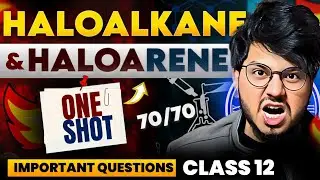 PREVIOUS YEAR QUESTIONS HALOALKANE AND HALOARENES CLASS 12TH ORGANIC CHEMISTRY BY MUNIL SIR