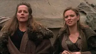 Women and men are competiting the sword skills