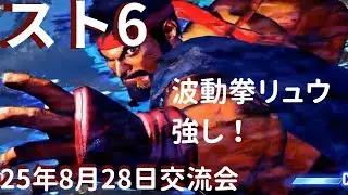 【スト6】TEAM鵺（ぬえ）のリュウが強い！Falk（ファルク）＆くまねこ参加　＃129　ストリートファイター6　【2025年8月28日交流会】