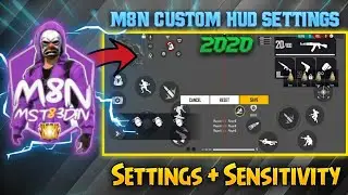 M8N jaisa Best Hud Settings Ever 2020 | SENSITIVITY+SETTINGS | Full Guide