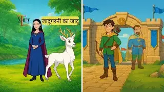 कहानी (STORY) - जादूगरनी का जादू चुराया गया राजकुमार