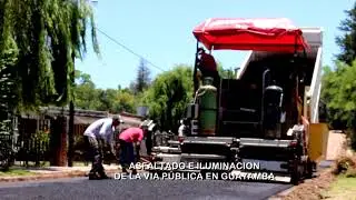 ASFALTADO Y ALUMBRADO PUBLICO GUAYAMBA