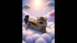 Baazag's Magical Dream Adventure! 😴🌟  Cozy Cat Sleep Story for Kids 1