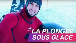 Aujourd'hui j'ai testé la plongée sous glace à Tignes