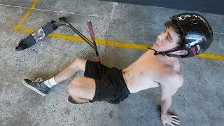 HOW NOT TO FRONTFLIP A SCOOTER ON FLAT