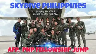 SKYDIVE PHILIPPINES #6 AFP,  PNP (mff, experienced and beginner skydivers)