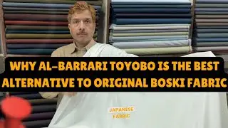 Original Japanese Fabric | Al Barrari Toyobo | Luxury Suiting Fabric | Muhajar Cloth House