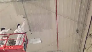 Manufacturing Industrial Metal Ceiling Cleaning by Ceiling Pro International
