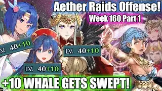 +10 WHALE CATRIA BALL Destroyed by 11 Actions Galeforce! | Aether Raids - Week 160 Part 1 [FEH]