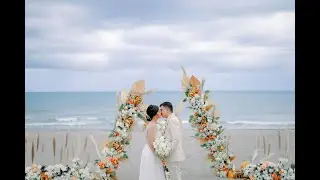BEACH WEDDING OF RED AND CED - SUNDOWNERS, ZAMBALES #REDyCEDgo