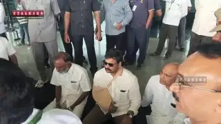 Chiranjeevi Arrested At Rajamundry Airport - Ytalkies Exclusive