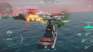 Modern Warships: When Hacker Came into Game | Unlimited Missile Spam clip from discord