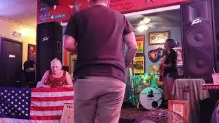 Hazard Hounds feat. Janet Spradley on keyboard. 
