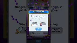 🏆🔥 HIT ULTIMATE CHAMP #clashroyale #ultimatechampion #supercell #shorts #clashroyaleshorts